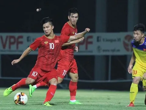 18h00 Trực tiếp U23 Việt Nam 1-0 U18 Việt Nam (KT): Martin Lo lọt vào mắt xanh thầy Park