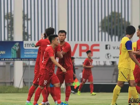 Sao trẻ U23 Việt Nam nói gì sau khi "xé lưới" U18 Việt Nam?