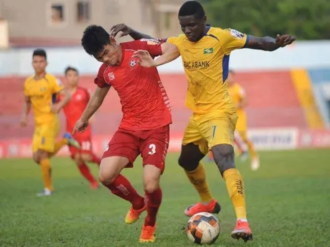 Đá như ru ngủ, SLNA hòa tẻ nhạt Hải Phòng