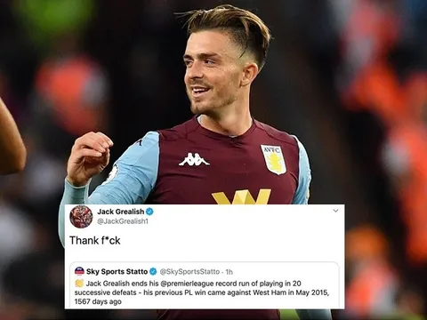 Chấm dứt kỷ lục kinh hoàng, thủ quân Aston Villa không quên cảm ơn và... chửi thề
