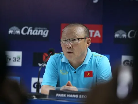 Trực tiếp họp báo ĐT Việt Nam 0-0 Thái Lan: HLV Park Hang-seo tiếc nuối sau trận hòa