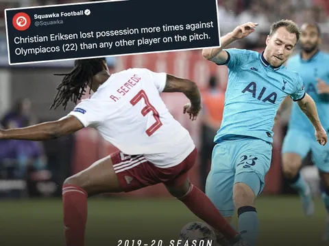 Choáng! Nhạc trưởng Tottenham để lại thống kê "kinh dị"