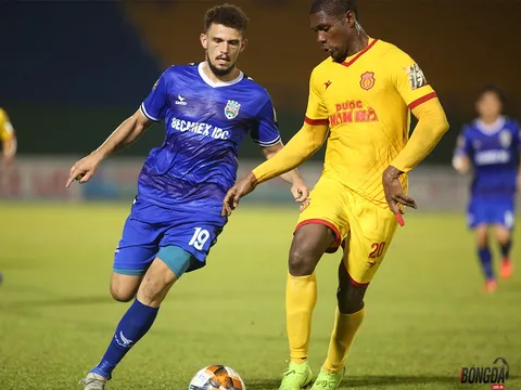 Suýt gây chấn động tại Gò Đậu, đội bóng thành Nam "cưa điểm" với Bình Dương