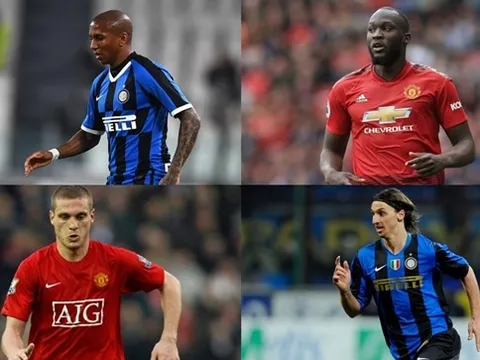 8 cầu thủ từng khoác áo Man Utd và Inter Milan: Lukaku, Ibrahimovic và ai nữa?