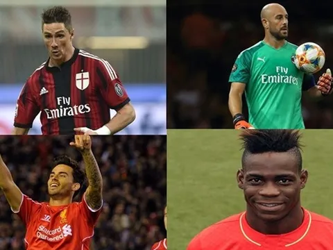 8 ngôi sao từng khoác áo AC Milan và Liverpool: Torres, Balotelli và ai nữa?
