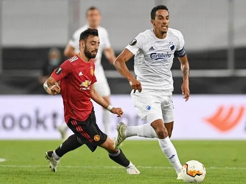 8 thống kê ấn tượng trận Man Utd 1-0 Copenhagen: 'Siêu nhân' Bruno