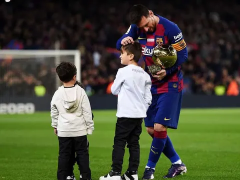 Messi: 'Con trai tôi hay nhắc về 6 cầu thủ đó'