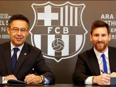 Lionel Messi có thể kí hợp đồng trọn đời với Barca mùa giải tới