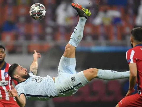 Giroud nói gì sau khi "ngả bàn đèn" hạ gục Atletico Madrid?
