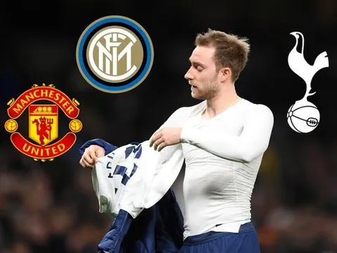Chuyển nhượng 21/01: M.U đàm phán ký Eriksen; Chelsea tiến sát "đá tảng"