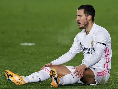 Quá thất vọng, Eden Hazard lại dính chấn thương