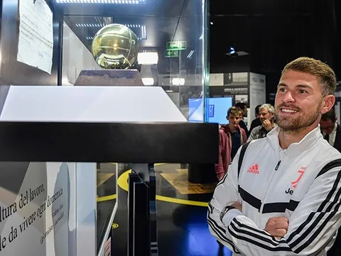 Aaron Ramsey trầm trồ trước kho thành tích vĩ đại của Juventus