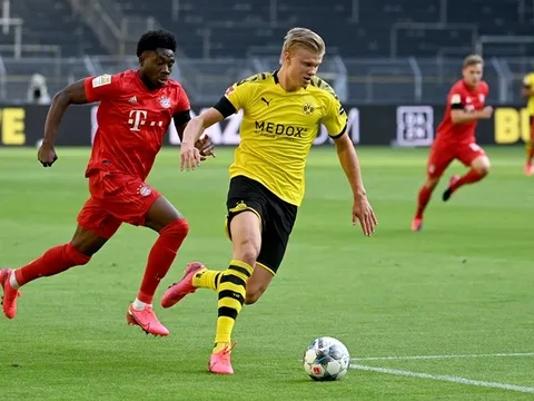Alphonso Davies và những thông số 'cực đỉnh' ở trận gặp Dortmund