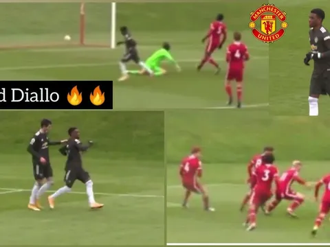 Amad Diallo quẩy nát hàng thủ Liverpool, Man Utd thắng hủy diệt 6 bàn