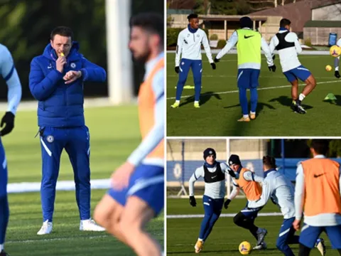 Chelsea trở lại tập luyện, trò cưng Lampard lo lắng ra mặt