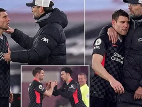 Rõ lý do Milner nổi cáu với Klopp ngoài đường biên