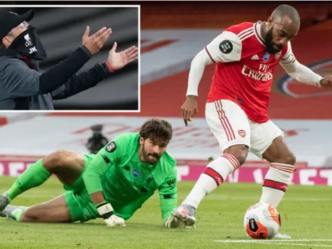 Van Dijk và Alisson hóa tội đồ, Liverpool "sập bẫy" tại Emirates