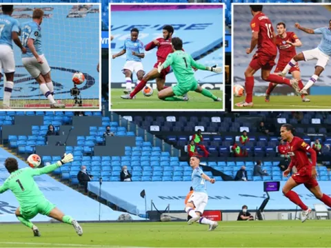 Tấn công siêu hạng, Man City "giã nát" tân vương Liverpool tại Etihad