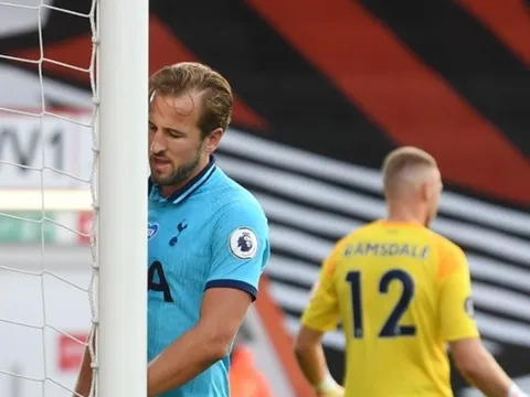 Quá nhạt nhòa, Tottenham thoát thua trong gang tấc tại Vitality Stadium