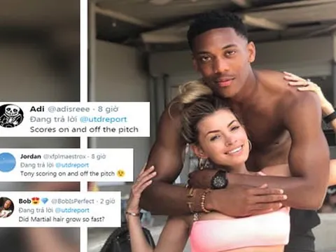 Anthony Martial đăng ảnh "tình tứ", CĐV Man Utd gào thét phát cuồng