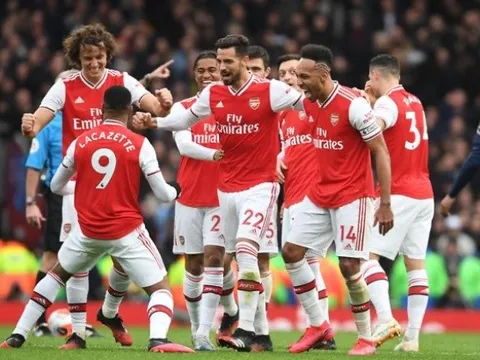 Arsenal thắng hủy diệt 6 bàn trước ngày Premier League trở lại