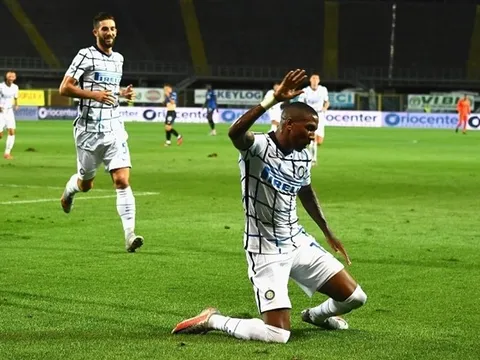 Ashley Young cứa lòng hoàn hảo, Inter giành ngôi á quân Serie A