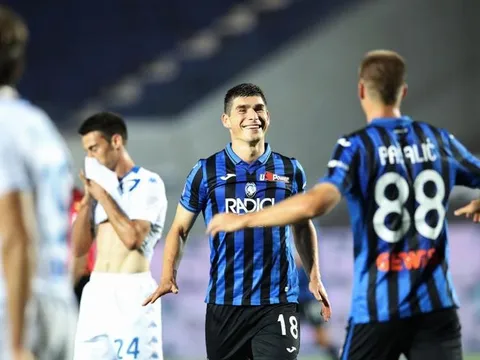 Atalanta vượt Man City về số bàn thắng ở giải quốc nội