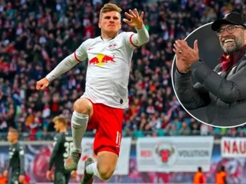 Bán 5 cái tên, Jurgen Klopp ‘rủng rỉnh hầu bao’ chiêu mộ Timo Werner