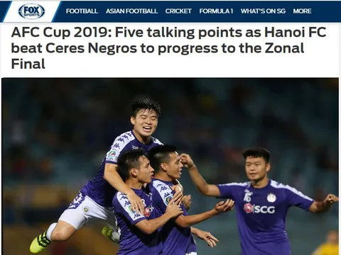 Báo châu Á chỉ ra cầu thủ xuất sắc nhất CLB Hà Nội trận thắng Ceres Negros