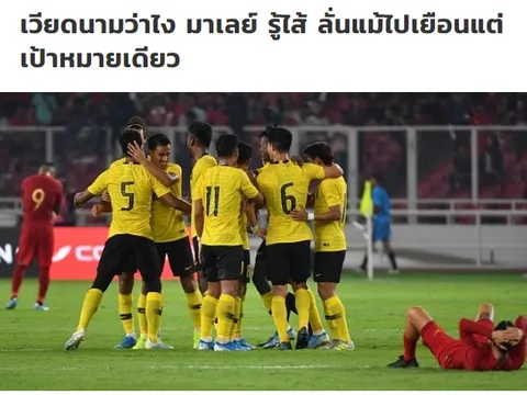 Báo Thái Lan nói 1 điều về sức mạnh ĐT Việt Nam trước trận gặp Malaysia