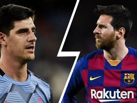 Cả gan xỉa xói Messi, Courtois nhận cái kết đắng không tưởng từ Barcelona