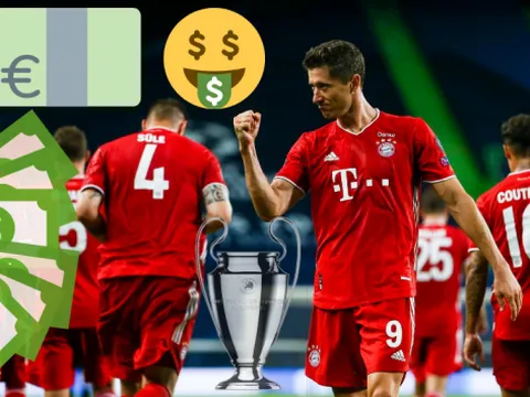 Bayern Munich sắp phá kỷ lục doanh thu Champions League
