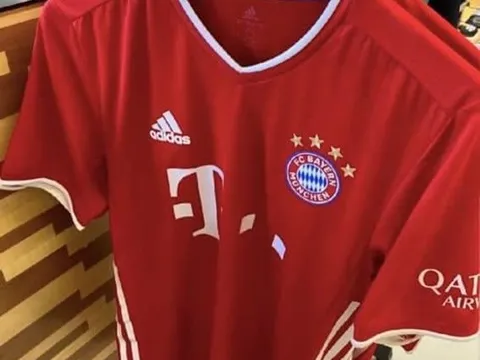 Chưa kết thúc mùa giải, Bayern tiết lộ áo đấu sân nhà 2020/21