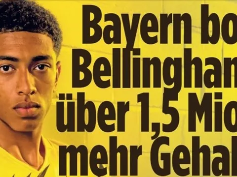 Bayern từng muốn nẫng tay trên Dortmund vụ Bellingham