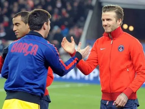 Beckham: 'Tôi biết mình nên giải nghệ ngay sau khoảnh khắc bị Messi vượt qua'