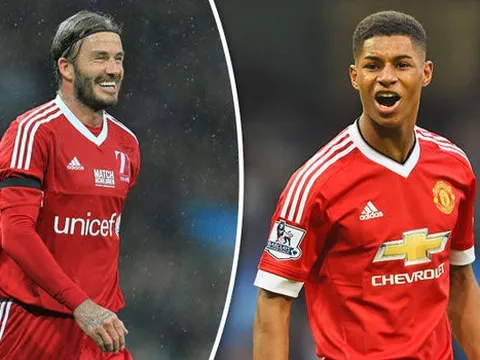 Bị Rashford 'phá kỷ lục', Beckham ngạc nhiên: "Tôi đã ghi nhiều bàn thắng tới vậy sao"
