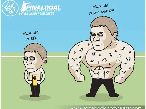 Biếm họa: Maguire 24h lần thứ... n; M.U "vô đối"; Tay không bắt cướp