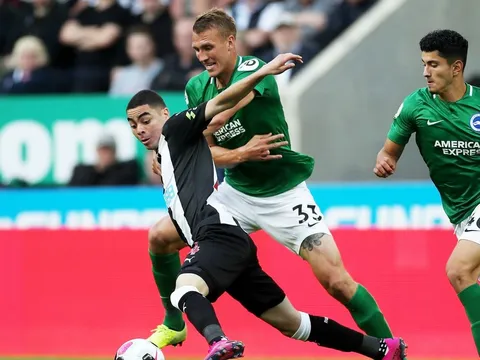 May mắn thoát bàn thua trên vạch vôi, Newcastle hòa chật vật Brighton trên sân nhà