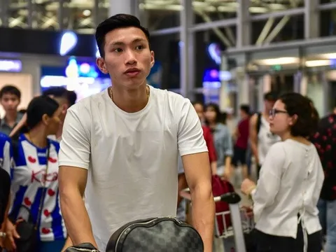 Đoàn Văn Hậu tuyên bố 1 điều trước khi lên máy bay sang Hà Lan