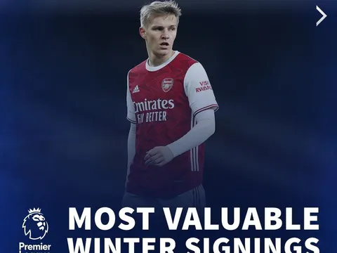 Bom tấn mùa đông tại 5 giải hàng đầu châu Âu: Odegaard 'xếp sòng' EPL, nuối tiếc của Arsenal góp mặt