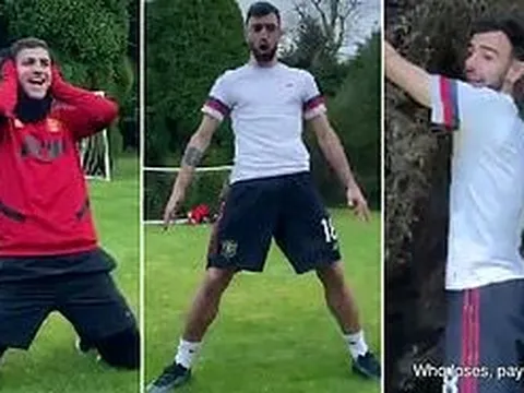 Bruno Fernandes hóa Ronaldo, đánh bại đồng đội không thương tiếc