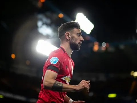 Man Utd hòa Everton, Fernandes nói 1 câu khiến đồng đội bị 'choáng'