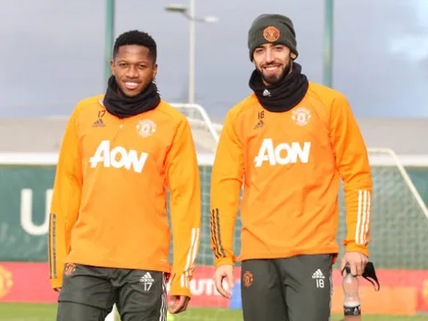 Bruno nói thẳng 1 sự thật với Fred sau trận hòa trước Arsenal