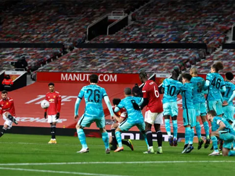 Cavani tăng độ khó, Bruno 'vẽ quả pen' siêu phẩm nhấn chìm Liverpool
