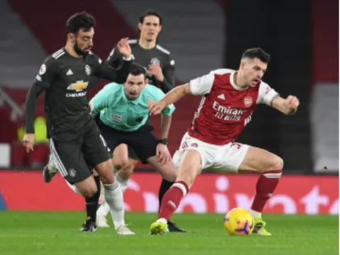 Bruno vào vai "đồ tể", vào bóng cực rát với Xhaka