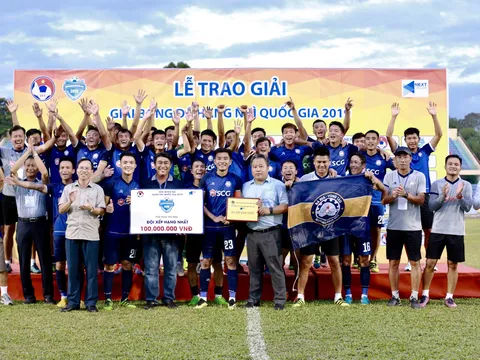 Bà Rịa Vũng Tàu lên chơi hạng nhất mùa giải 2020