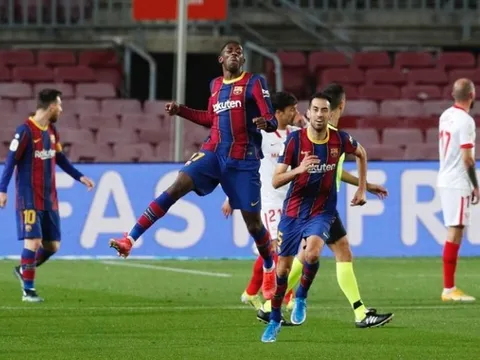 Bước ngoặt quan trọng giúp Barca ngược dòng đánh bại Sevilla