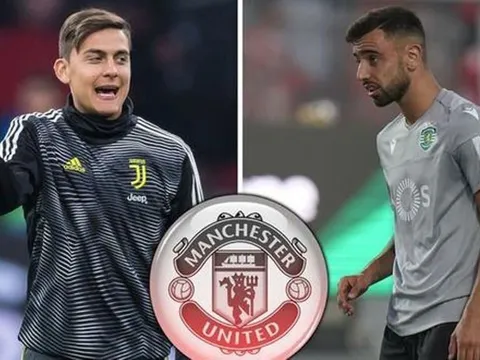 XONG! Man Utd cùng lúc tạo 2 cú sốc với Dybala và Fernandes