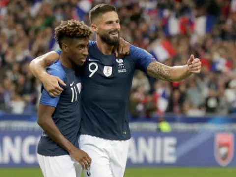 Coman lập cú đúp, Pháp "hủy diệt" Albania trên sân nhà