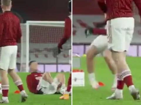 Sao trẻ Arsenal hét thất thanh vì chấn thương quá đau đớn